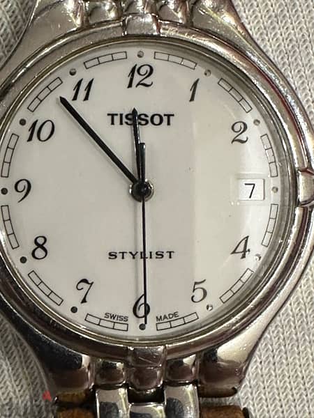 Tissot Stylist Twin Brown Watches For Him and Her 3