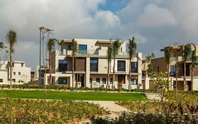 فيلا مميزة فيو بانورامي مكونة من 3 ادوار للبيع بالتقسيط في سوديك الشيخ زايد The Estates
