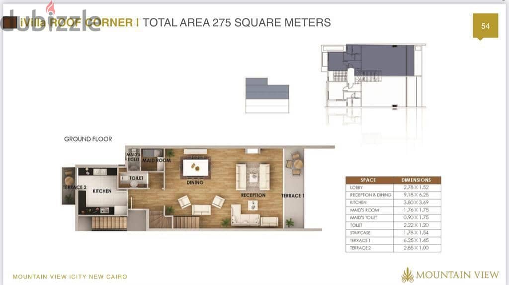i villa roof corner in Mountain View iCity with installments 9