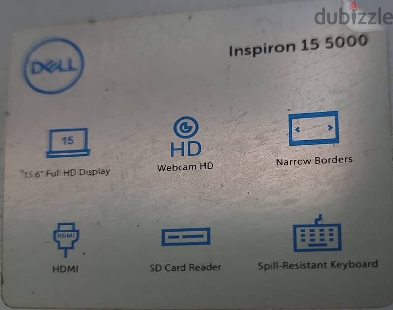 لابتوب dell Inspiron 15 5000(5593) 1