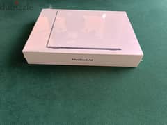 New Macbook air m2 13-inch لابتوب جديد بالكرتونه متبرشم 0