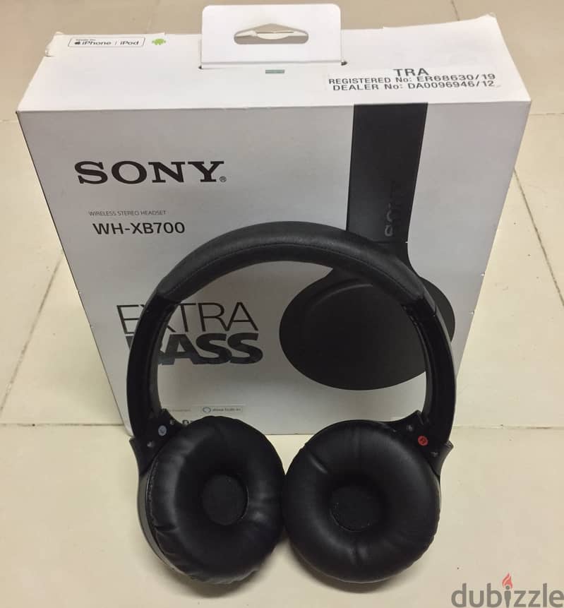 Sony WH-XB700 Extra Bass Headphones 2