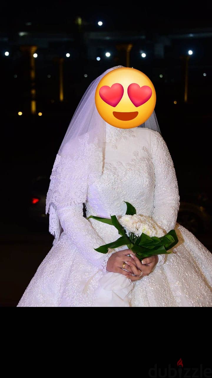 فستان زفاف منفوش 1