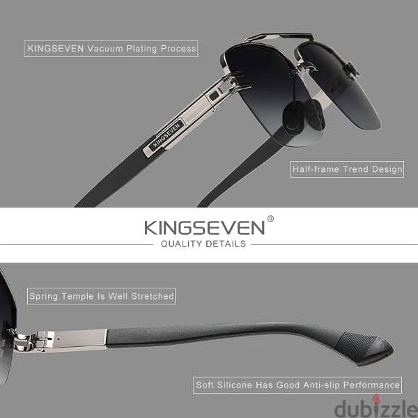 نظارات KINGSEVEN N7666 اوريجينال للرجال والنساء 1