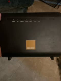 home 4g wireless orange router 0