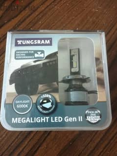 TUNGSRAM H4 12/24V 20W P43t Megalight LED Gen II +230% 6000K 0