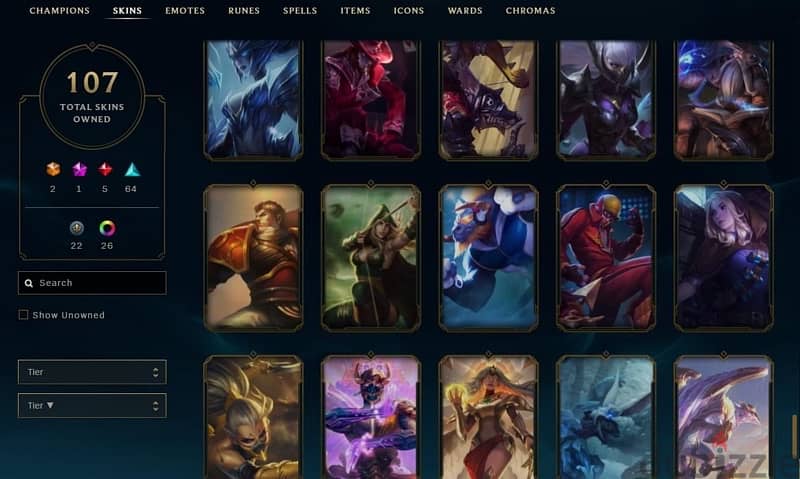 League of legends account for sell 5