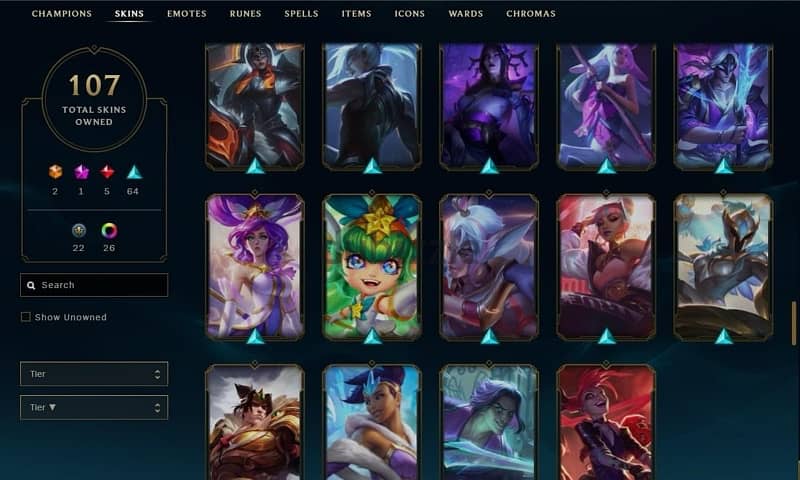 League of legends account for sell 6