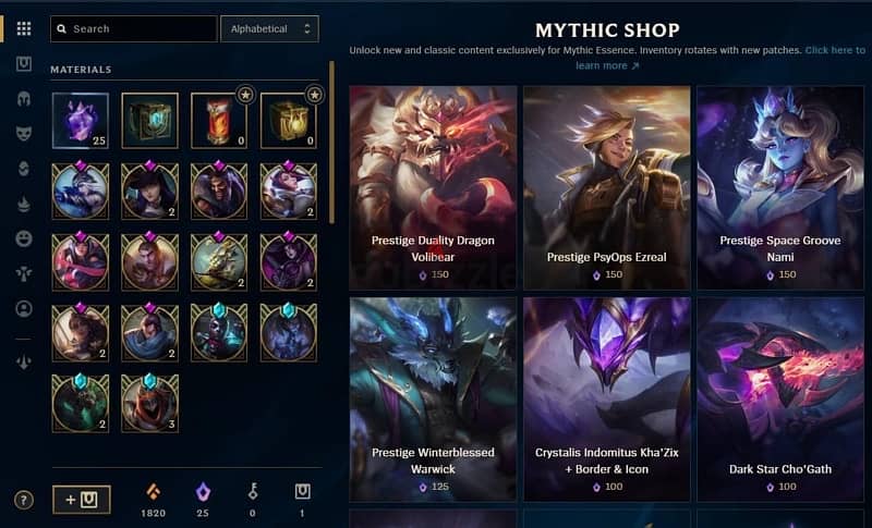 League of legends account for sell 7