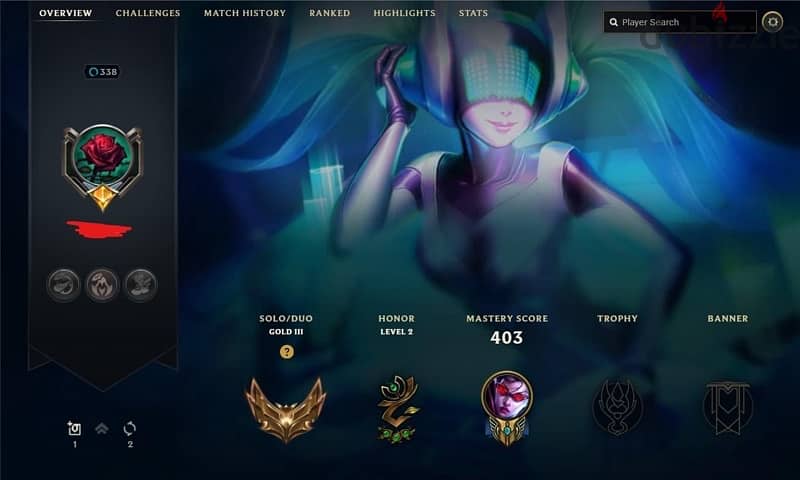 League of legends account for sell 11