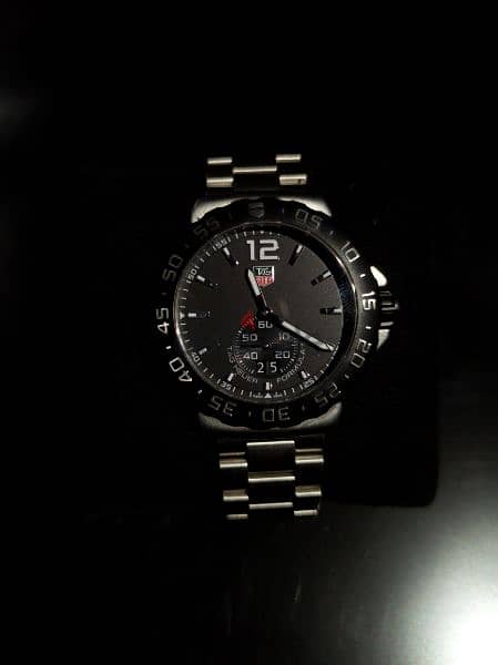 TAG HEUER FORMULA ONE F1 BLACK DIAL SWISS QUARTZ GENTS STAINLESS STEEL 0