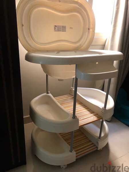 Mothercare Diaper Changing Station - Built-in tub and wheels 3
