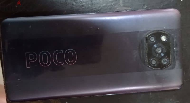 جهاز POCO X3 PRO شرخ بسيط في الباغه والعلبه وكل حاجته موجوده 1