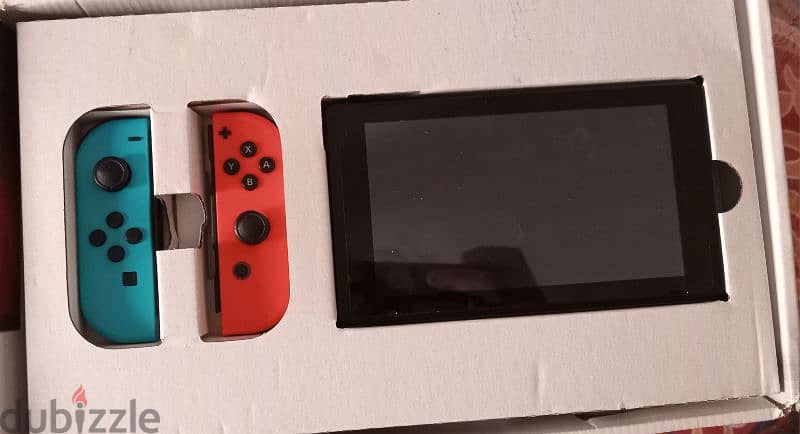 Nintendo switch blue and red 1