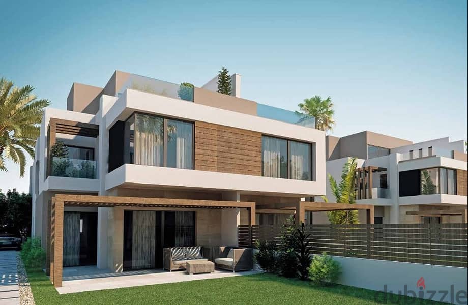 Town villa for sale in Palm Hills October with 8y installments 200m  تاون فيلا للبيع في بالم هيلز اكتوبر  200م باقساط 8 سنوات 8