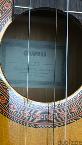 Yamaha C70 Spanish Guitar 1