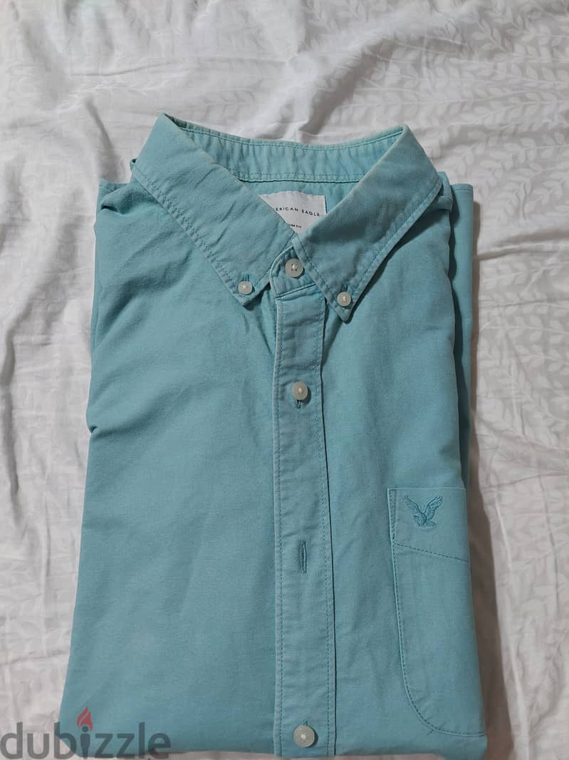 American Eagle used slim fit shirt , size XL 0