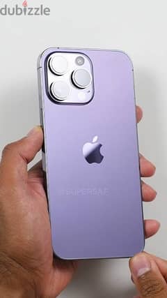 iphone 14 pro max purple 256 GB like new 100% battery health 0