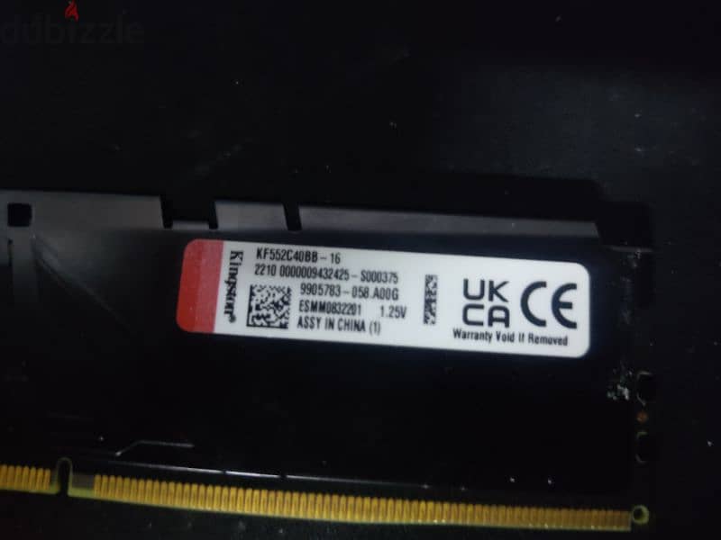 DDR 5 4800MHZ 16gb 1