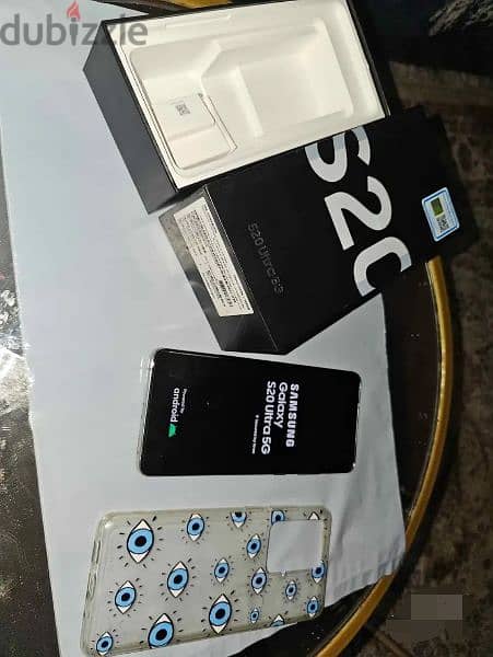 samsung S20 ultra 128GB, 2 simcard or (1 sim + 1 memory card) 1