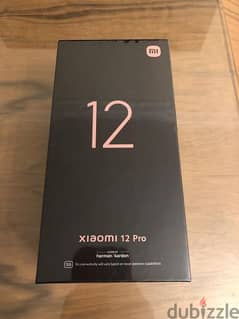 Xiaomi 12 Pro (256GB) New and Sealed