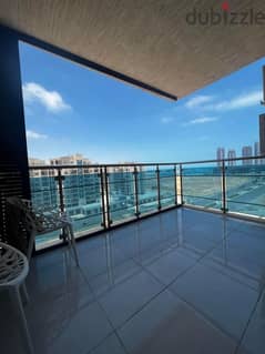 An apartment ready to move in immediately, in installments over 7 years, in clear sea, with the most beautiful view in New Alamein City 0