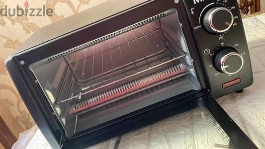 فرن كهربائي من ميانتا 9 لتر، 800 واط، اسود Mienta - electric oven