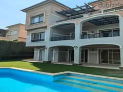 For Rent Amazing Villa With Swimming Pool in Compound Lake View