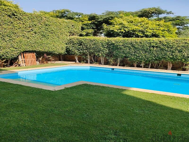 For Rent Amazing Villa With Swimming Pool in Compound Lake View 1