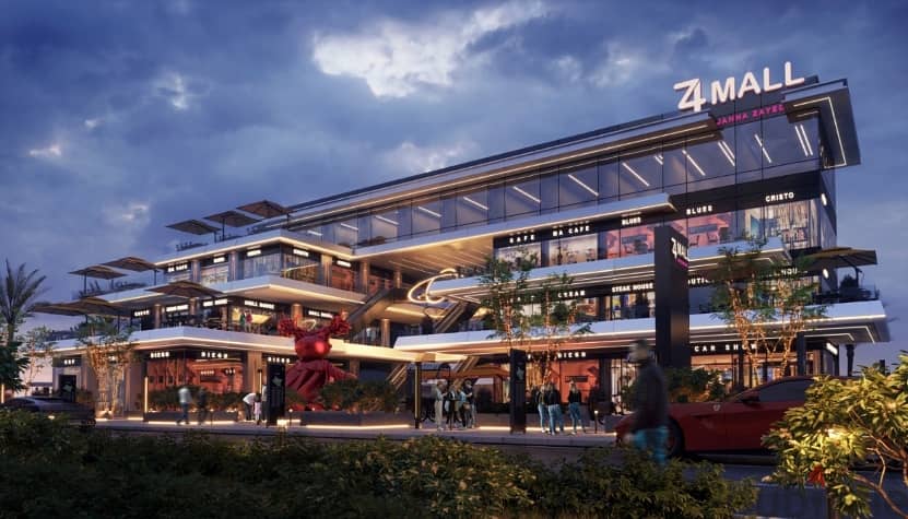 خصم 30% من محل للبيع في الشيخ زايد بالتقسيط على 4 سنين فـ ذا فور مول - Z4 Mall 3