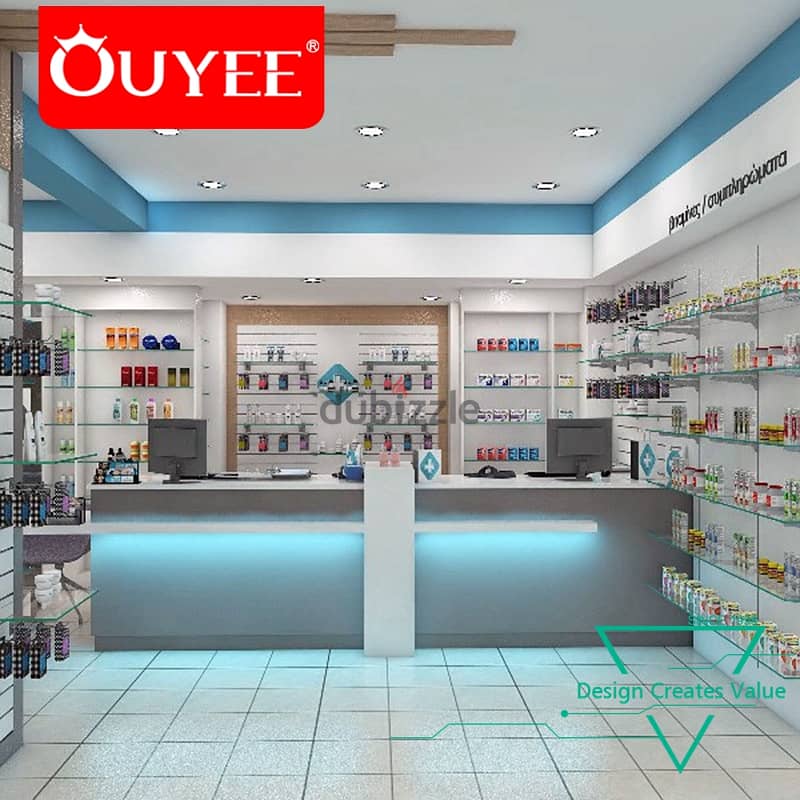 70 meter pharmacy, 40 meter area, in the Fifth Settlement, in front of Hyde Park, next to the Deyaar Intelligence Compound, with a 10% discount, servi 3