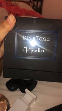 M. Micallef. Desire toxic. never used it. leaning masculine