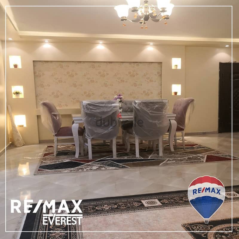 Luxury Furnished Ground Apartment For Rent In Al Khamayel Compound - 6th Of October 2