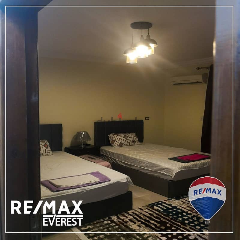 Luxury Furnished Ground Apartment For Rent In Al Khamayel Compound - 6th Of October 5