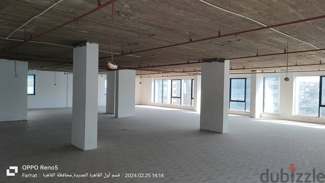 new cairo مقر اداري للايجار 350 متر على شارع التسعين الشمالي التجمع الخامس 2