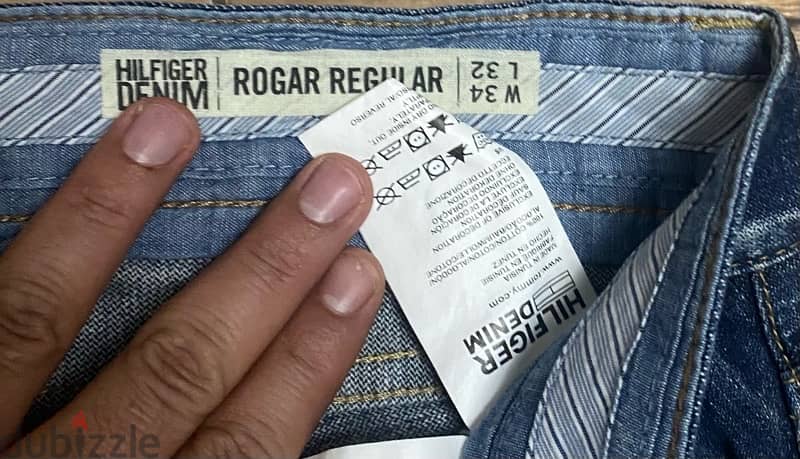 tommy hilfiger original jeans size 34 6