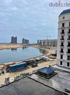 Apartment for sale, immediate receipt, in the Latin Quarter, New Alamein City, fully finished, 166 meters, clear sea view                            . 0