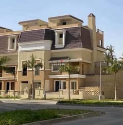 S Villa 239m for sale with 8y installments in New Cairo Sarai فبلا للبيع في القاهرة الجديدة 239م فباقساط 8 سنوات S