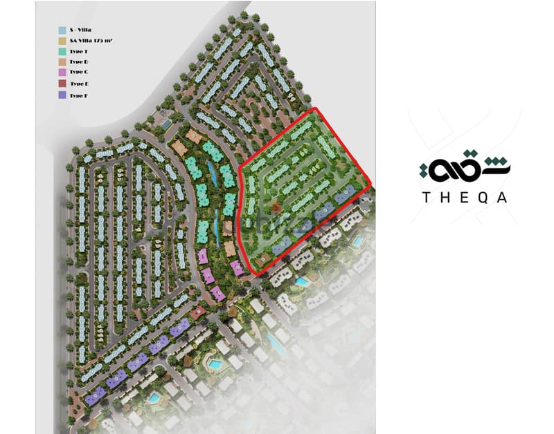 Pay 10% and own a 240 sqm villa, new launch in Sarai Compound next to Mostaqbal City, longest payment period, discounts up to 37%. 6