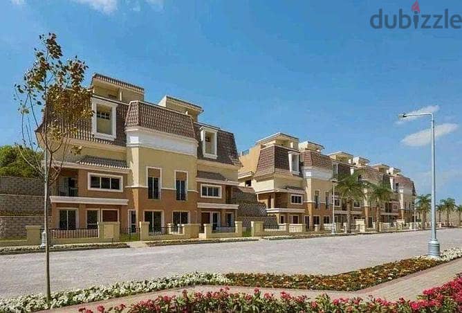Villa for sale in New Cairo with 8y installments 280m in Sarai  فيلا منفصلة للبيع في التجمع الخامس باقساط 8 سنوات 280 متر 2