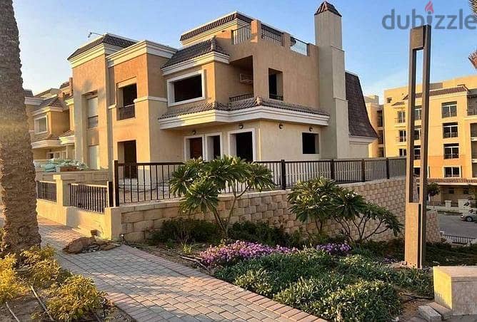 Villa for sale in New Cairo with 8y installments 280m in Sarai  فيلا منفصلة للبيع في التجمع الخامس باقساط 8 سنوات 280 متر 5