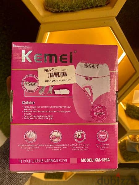 ماكينة كيمي لإزالة الشعر Kemei km-189A 2