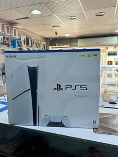 Playstation 5 slim disc version with 1tb SSD Hard 0