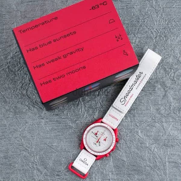 Moonswatch Mission to Mars - Swatch x Omega 1