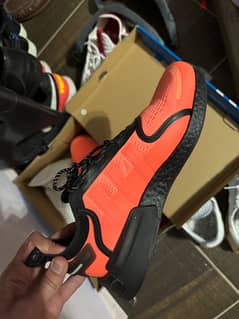 Adidas NMD V3 Shoes - Black x Orange 0