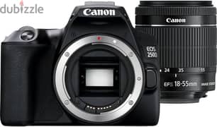 canon ESO 250D + 18-55mm lens
