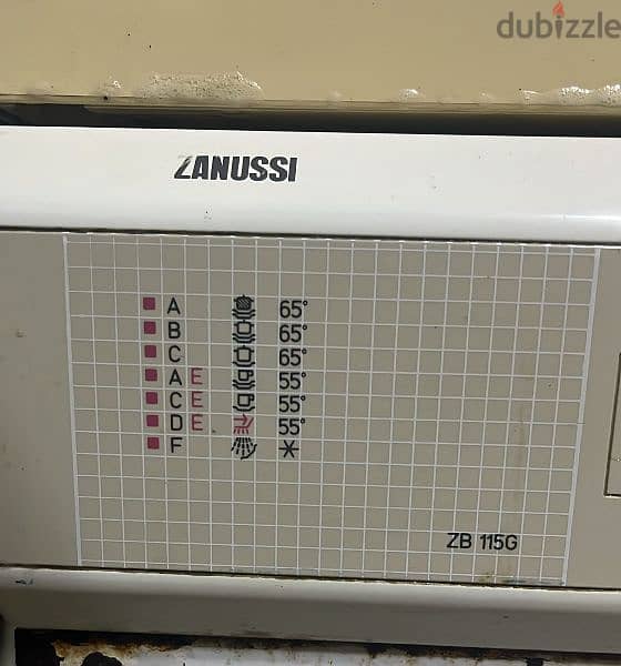 غسالة اطباق Zanussi ZB 115G 4