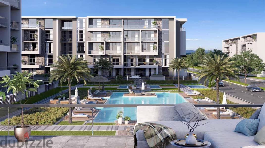 Immediate receipt apartment from La Vista, with a 20% down payment, in El Patio Casa Shorouk compound, with an area of ​​275 square meters 6