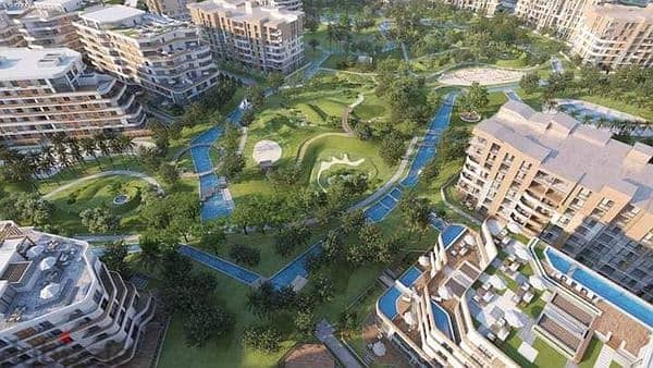 شقة155م للبيع بخصم5%في المستقبل سيتي بلوم فيلدز تطوير مصر bloomfields 1