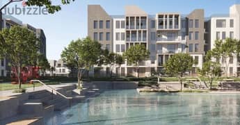 twinhouse 230 sqm with a private garden and a lagoon view  in  rivers  compound in new zayed 0